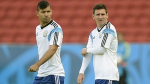 messi e aguerro