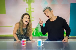 Maira Charken e Otaviano Costa