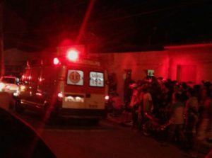 Rapaz foi socorrido pelo Samu e levado para o Hospital de Trauma em Campina Grande