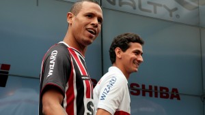 Luis Fabiano e Ganso