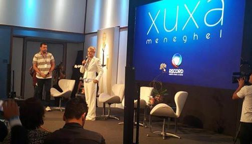 Xuxa apresentou programa à imprensa na manhã desta terça-feira (11)