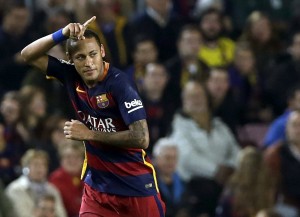 Na última partida do Barcelona, Neymar marcou quatro gols (Foto: EFE)