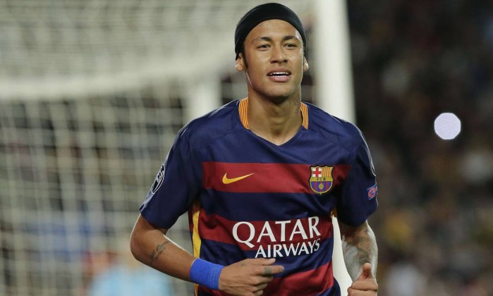 Neymar no Barcelona (Foto: PAU BARRENA / AFP)