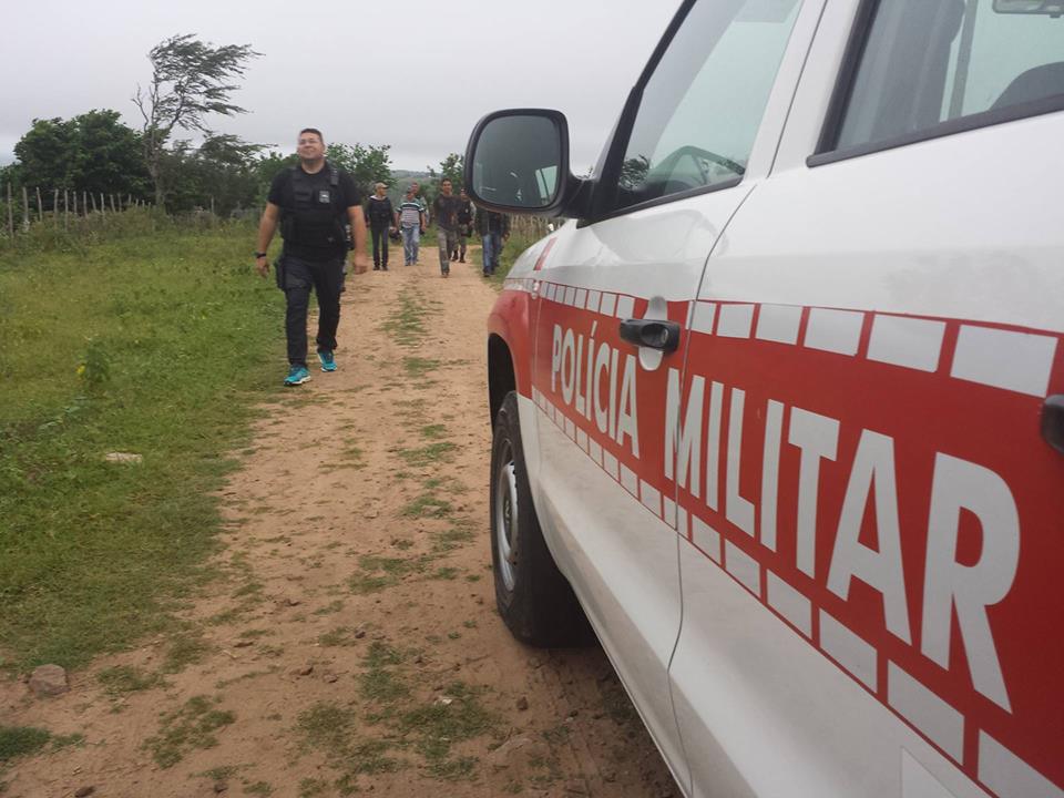 Prisão aconteceu na zona rural de Solânea (Foto: Divulgação/PM)