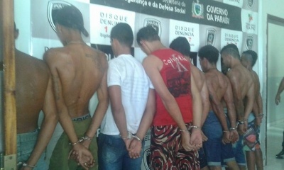 Seis pessoas foram presas e dois adolescentes apreendidos em Monteiro