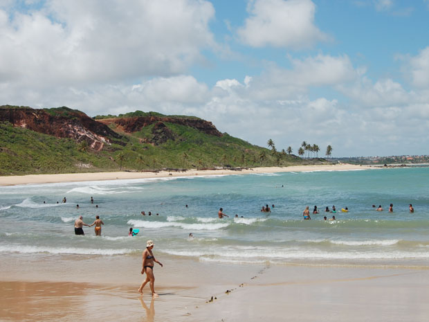 Praia de Coqueirinho na Paraíba, é um dos pontos mais visitados no estado (Foto: Inaê Teles)