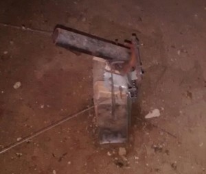 Armadilha foi feita para pegar ladrões em um sítio na zona rural de Araruna Foto: Reprodução/WhatsApp)
