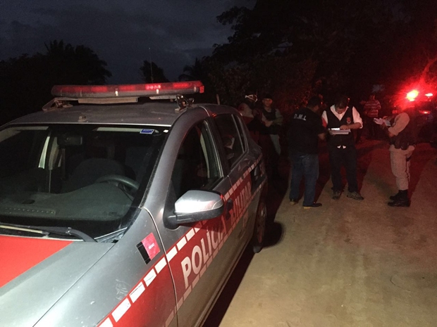 Casal foi morto em Mumbaba de Pininchos, em Santa Rita, na segunda-feira (25) (Foto: Walter Paparazzo)