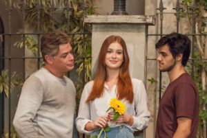O triângulo amoroso entre Eliza, Jonatas e Arthur será resolvido, no final da novela 'Totalmente Demais', que termina em 30 de maio de 2016