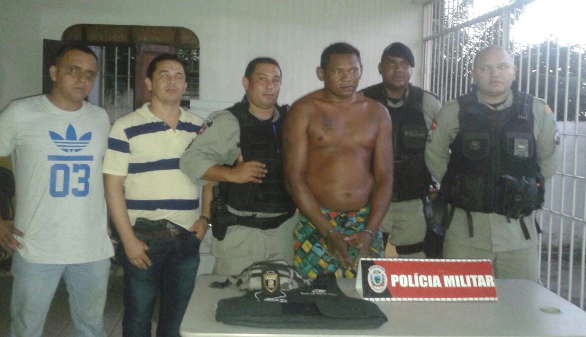 Homem de 35 anos foi preso na Zona Rural de Mulungu (Foto: Divulgação/PM)