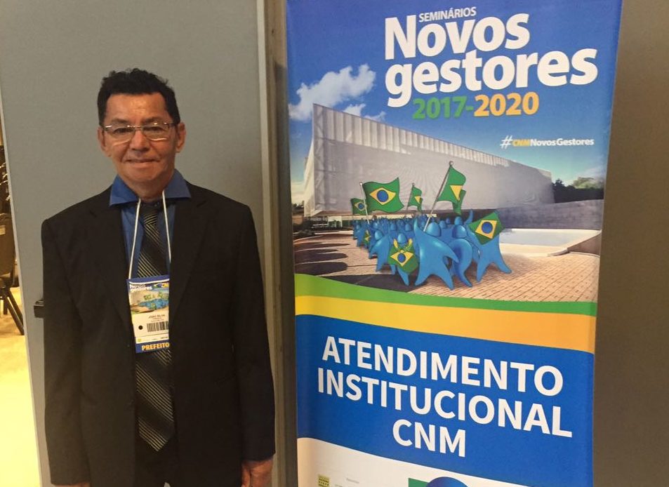 João Idalino participou do evento promovido pela CNM (Foto: Divulgação/Assessoria)