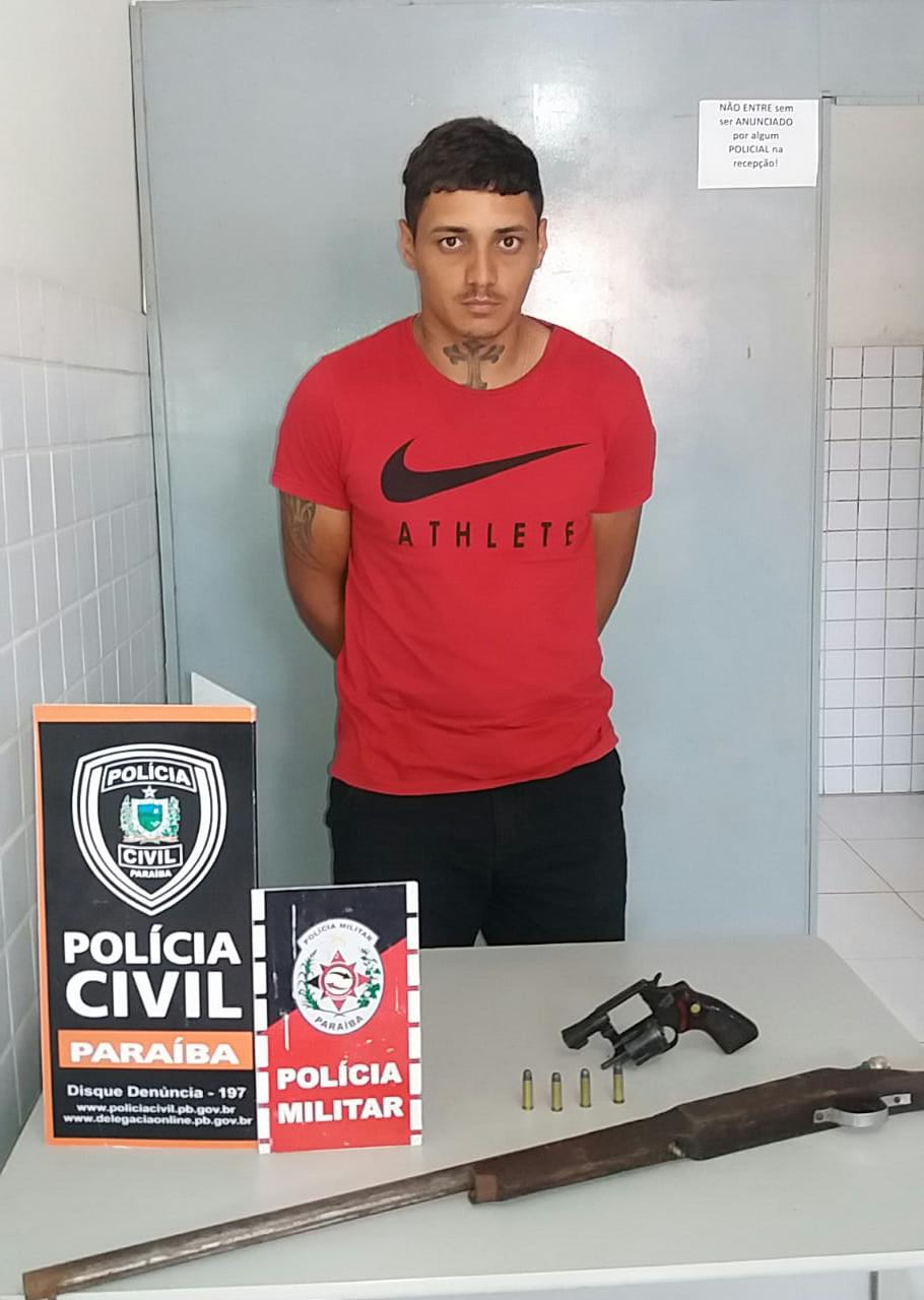 Daniel da Silva foi encaminhado para a Cadeia Pública de Araruna (PB) - Foto: reprodução/Polícia Civil via PATRULHANDONASRUAS