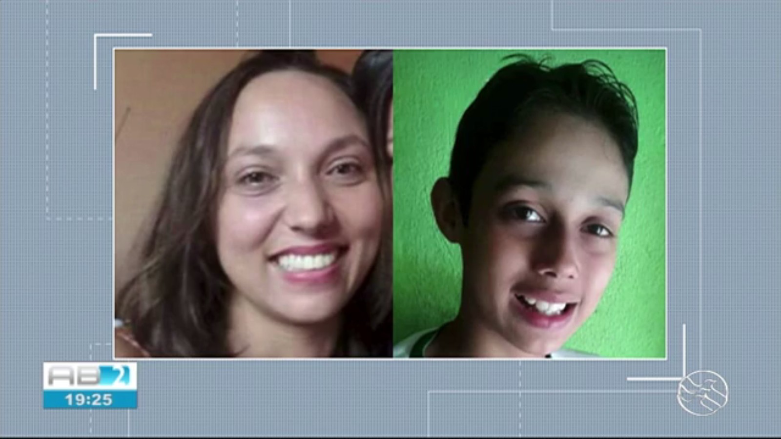 Mãe e filho foram mortos dentro da casa onde moravam (Foto: TV Asa Branca/Reprodução)