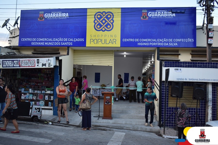 Centro de Comercialização de Calçados Geovane Muniz dos Santos (Foto: Divulgação/Prefeitura de Guarabira)