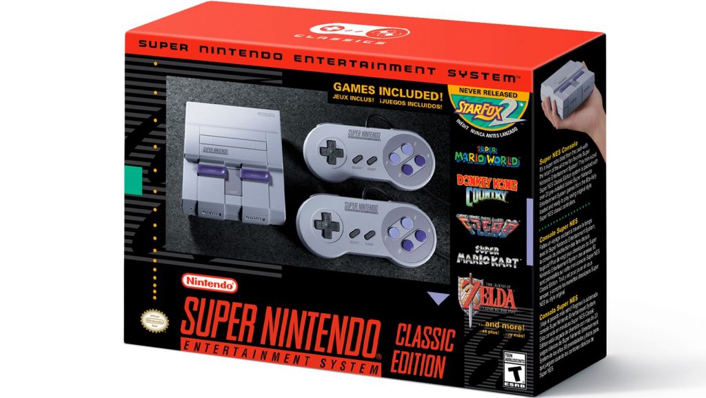 Super Nintendo Classic Edition é nova versão do console da Nintendo e vem com 21 jogos na memória (Foto: Divulgação)